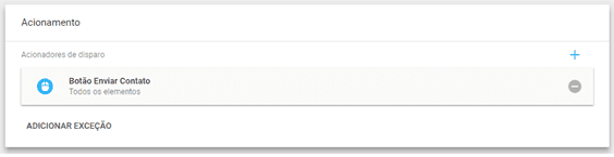Step 9/11 - Select the trigger you want to fire the event. For example, we want to know how many registrations have been completed, so my trigger would be the click on the "Submit" button on my form.