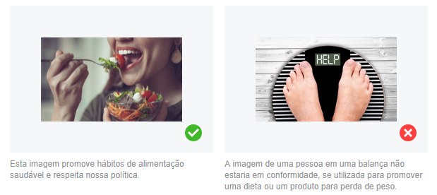 1 img: Mulher comendo salada de alface com tomate; 2 img: Close de pé em uma balança de peso