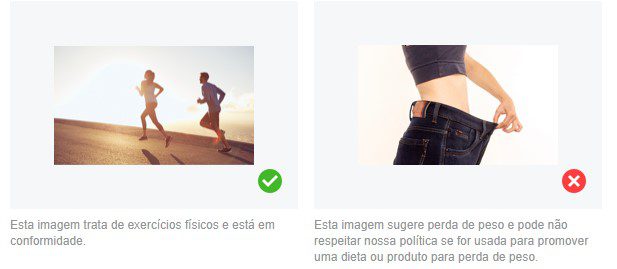 1 img: uma mulher e um homem correndo em uma ladeira; 2 img: mulher com a calça larga