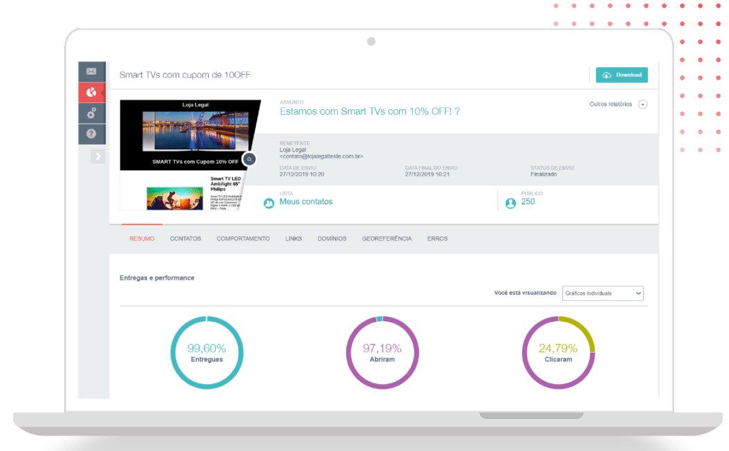 ferramentas de automação de marketing: imagem da plataforma dinamize