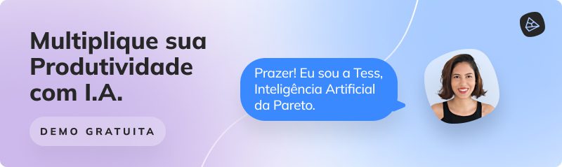 Banner com a frase Multiplique sua Produtividade com I.A.