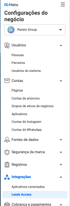 baixar lead ads facebook: imagem da plataforma Meta Ads