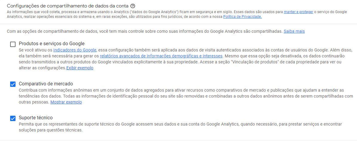 Google Analytics 4: imagen que muestra cómo configurar la nueva actualización.