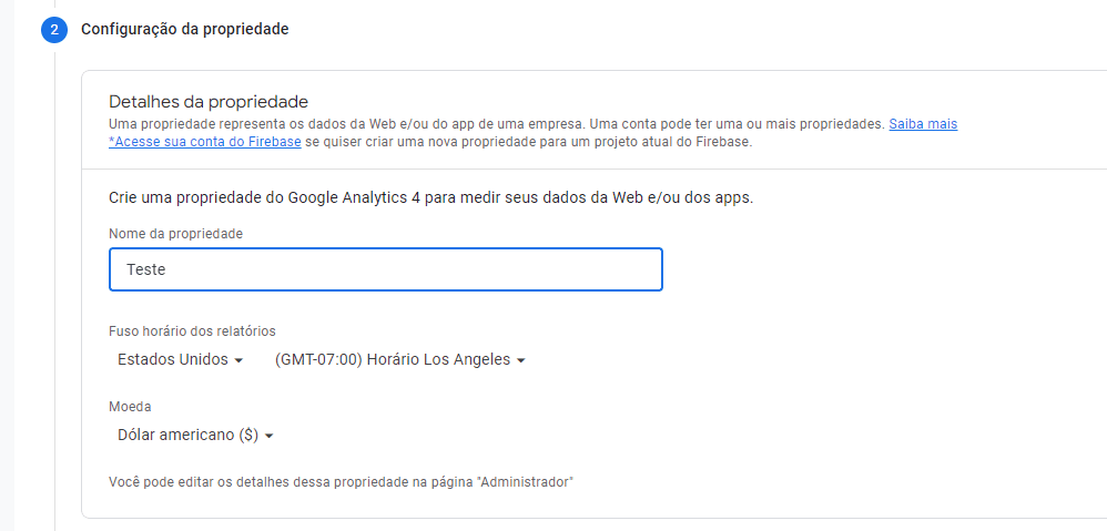 Google Analytics 4: imagen que muestra cómo configurar la nueva actualización.