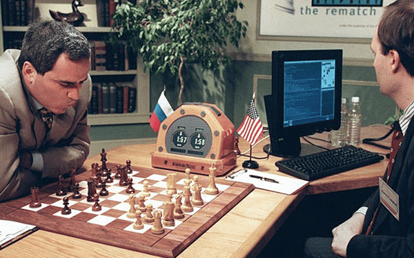 História da IA - Deep Blue vs Kasparov