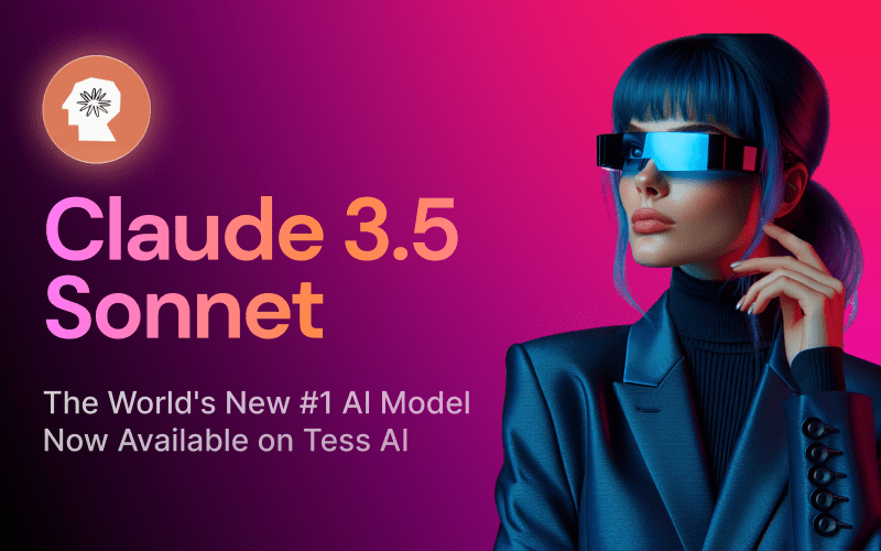 Claude AI: image generated in Tess AI